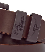 Load image into Gallery viewer, R.M.Williams Drover Belt - Chocolate – Matte Brown