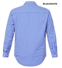Load image into Gallery viewer, MENS - PILBARA CHECK COTTON WORKSHIRT - RMPC004