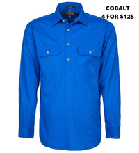 Load image into Gallery viewer, MENS - PILBARA CLOSED FRONT WORKSHIRT