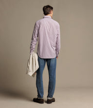 Load image into Gallery viewer, R.M.Williams Sommers Poplin Stripe Shirt - Rust
