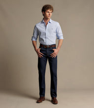 Load image into Gallery viewer, R.M.Williams Sommers Poplin Stripe Shirt - White Blue
