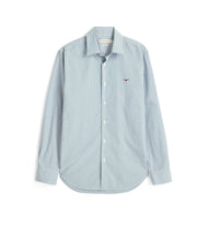 Load image into Gallery viewer, R.M.Williams Sommers Poplin Stripe Shirt - Pine
