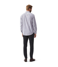 Load image into Gallery viewer, R.M.Williams Collins Shirt - Navy/Burgundy/White

