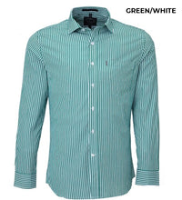Load image into Gallery viewer, MENS - PILBARA STRIPE WORKSHIRT - RMPCO12
