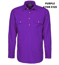 Load image into Gallery viewer, MENS - PILBARA CLOSED FRONT WORKSHIRT
